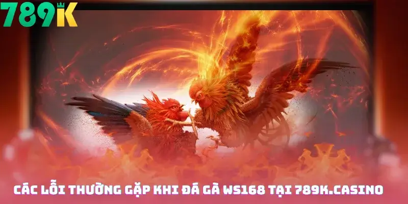 Các Lỗi Thường Gặp Khi Đá Gà WS168 Tại 789K.casino
