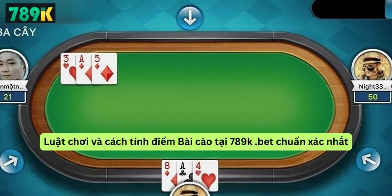Luật chơi và cách tính điểm Bài cào tại 789k .bet chuẩn xác nhất